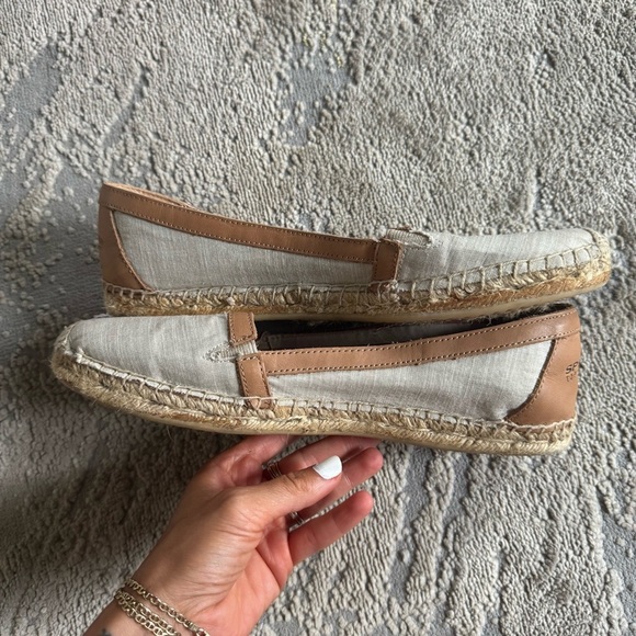 Sperry TopSider Danica Espadrille Slip On boat Shoes  Flats cream tan loafer 11 - Picture 10 of 10